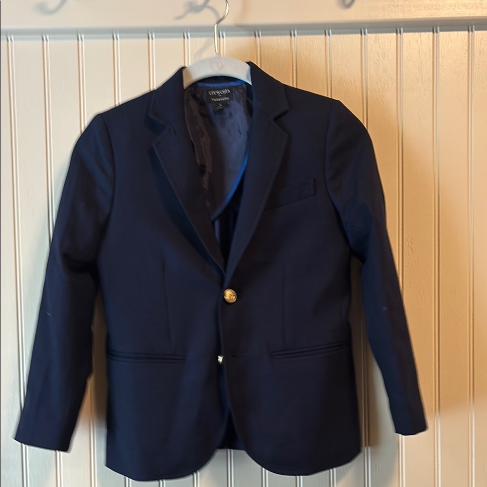 Crew cuts Dark Blue Blazer with Gold Button